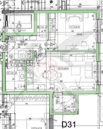 Двустаен апартамент в София, Манастирски ливади - 74 кв.м за 2990 €/кв.м - Снимка #1
