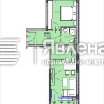 Двустаен апартамент в Поморие - 59 кв.м за 1418 €/кв.м - Снимка #1