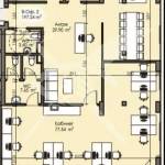 Офис в Бургас, Изгрев - 197 кв.м за 1202 €/кв.м - Снимка #1