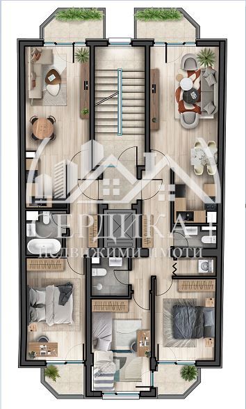 Тристаен апартамент в София, Банишора - 121 кв.м за 1033 €/кв.м - Снимка #1
