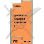 Едностаен апартамент в Бургас, Меден рудник - зона А - 30 кв.м за 687 €/кв.м - Снимка #1