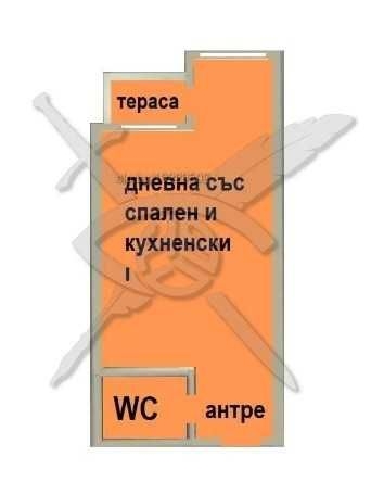 Едностаен апартамент в Бургас, Меден рудник - зона А - 30 кв.м за 687 €/кв.м - Снимка #1