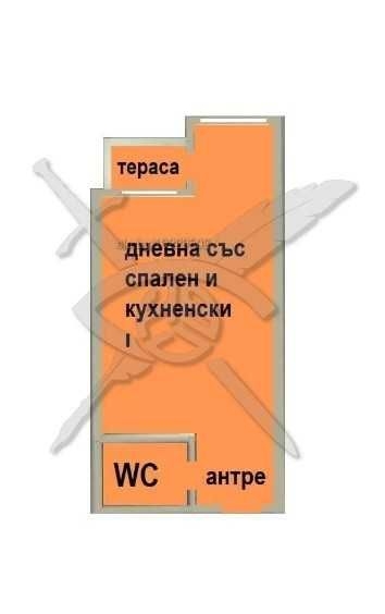 Едностаен апартамент в Бургас, Меден рудник - зона А - 30 кв.м за 687 €/кв.м - Снимка #1