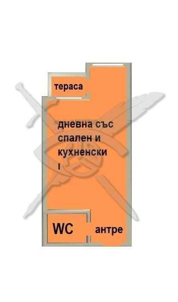 Едностаен апартамент в Бургас, Меден рудник - зона А - 30 кв.м за 687 €/кв.м - Снимка #1