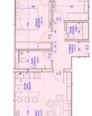 Тристаен апартамент в Пловдив, Кючук Париж - 98 кв.м за 854 €/кв.м - Снимка #1