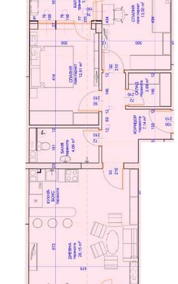 Тристаен апартамент в Пловдив, Кючук Париж - 98 кв.м за 847 €/кв.м - Снимка #1