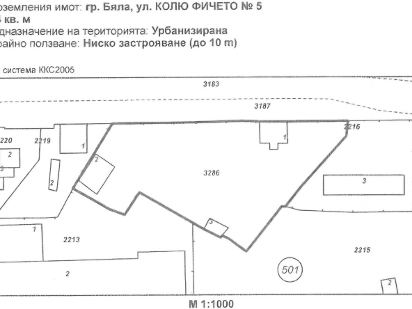 Парцел в Бяла - 2274 кв.м за 38 €/кв.м - Снимка #1