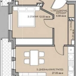 Двустаен апартамент в Пловдив, Остромила - 83 кв.м за 1055 €/кв.м - Снимка #1