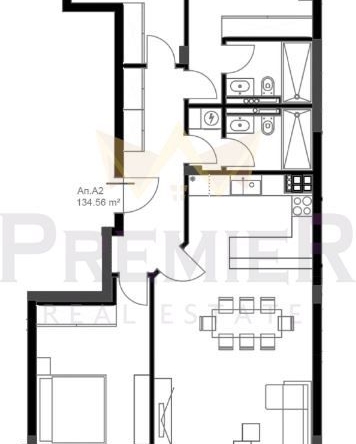 Четиристаен апартамент в Варна, Бриз - 160 кв.м за 2082 €/кв.м - Снимка #1