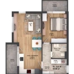 Двустаен апартамент в Пловдив, Кършияка - 77 кв.м за 991 €/кв.м - Снимка #1