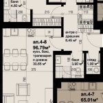 Тристаен апартамент в Бургас, Изгрев - 112 кв.м за 1306 €/кв.м - Снимка #1