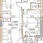 Двустаен апартамент в Пловдив, Остромила - 66 кв.м за 595 €/кв.м - Снимка #1
