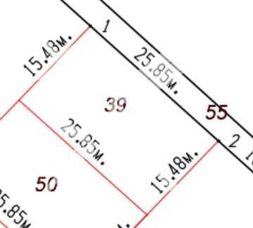 Парцел в Бургас, Меден рудник - зона Д - 400 кв.м за 50 €/кв.м - Снимка #1