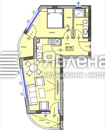 Двустаен апартамент в Поморие - 72 кв.м за 1411 €/кв.м - Снимка #1