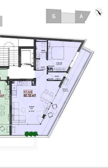 Двустаен апартамент в Пловдив, Христо Смирненски - 95 кв.м за 1218 €/кв.м - Снимка #1