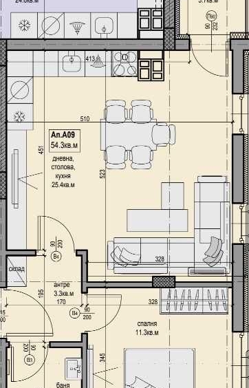 Двустаен апартамент в Пловдив, Прослав - 64 кв.м за 891 €/кв.м - Снимка #1
