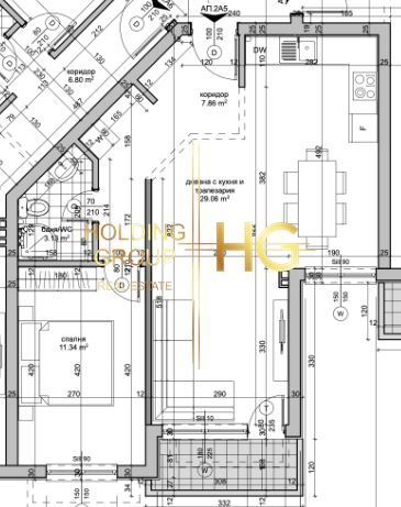 Двустаен апартамент в Варна, Виница - 70 кв.м за 1651 €/кв.м - Снимка #1