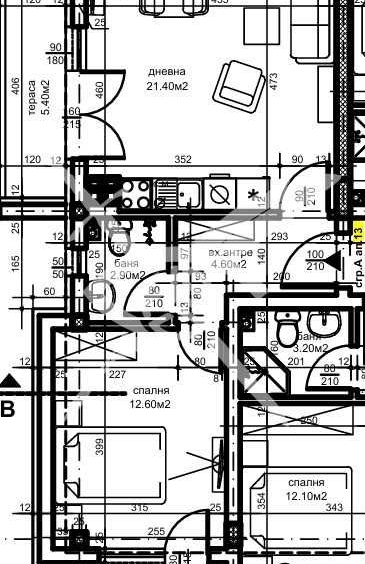 Двустаен апартамент в Пловдив, Христо Смирненски - 69 кв.м за 1043 €/кв.м - Снимка #1