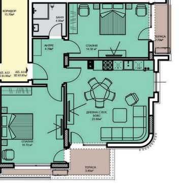 Тристаен апартамент в Пловдив, Тракия - 101 кв.м за 485 €/кв.м - Снимка #1