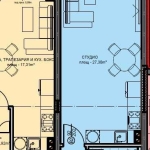 Едностаен апартамент в Свиленград - 49 кв.м за 987 €/кв.м - Снимка #1