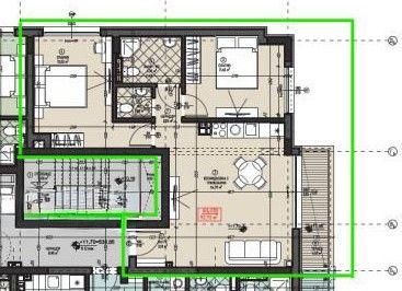 Тристаен апартамент в София, Левски В - 93 кв.м за 1118 €/кв.м - Снимка #1