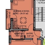Двустаен апартамент в Пловдив, Остромила - 72 кв.м за 1125 €/кв.м - Снимка #1