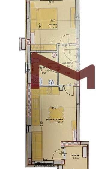 Двустаен апартамент в Варна, м-т Пчелина - 69 кв.м за 1058 €/кв.м - Снимка #1