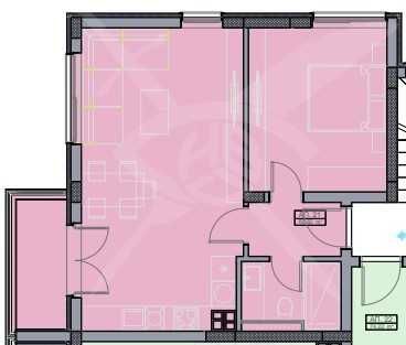 Двустаен апартамент в Пловдив, Христо Смирненски - 72 кв.м за 619 €/кв.м - Снимка #1