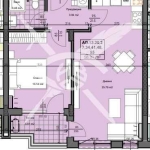 Двустаен апартамент в Пловдив, Кършияка - 74 кв.м за 1001 €/кв.м - Снимка #1