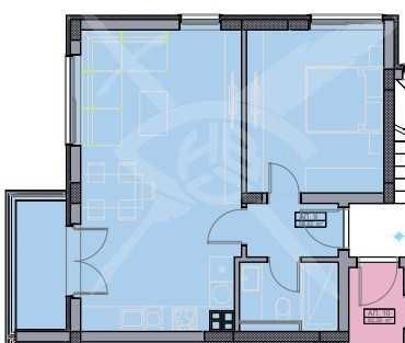 Двустаен апартамент в Пловдив, Христо Смирненски - 73 кв.м за 612 €/кв.м - Снимка #1
