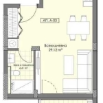 Едностаен апартамент в Пловдив, Остромила - 53 кв.м за 986 €/кв.м - Снимка #1