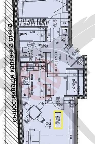 Двустаен апартамент в София, Красно село - 93 кв.м за 1974 €/кв.м - Снимка #1