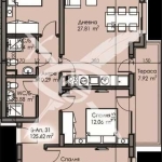 Многостаен апартамент в Бургас, Изгрев - 125 кв.м за 1156 €/кв.м - Снимка #1