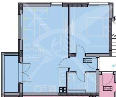 Двустаен апартамент в Пловдив, Христо Смирненски - 72 кв.м за 613 €/кв.м - Снимка #1