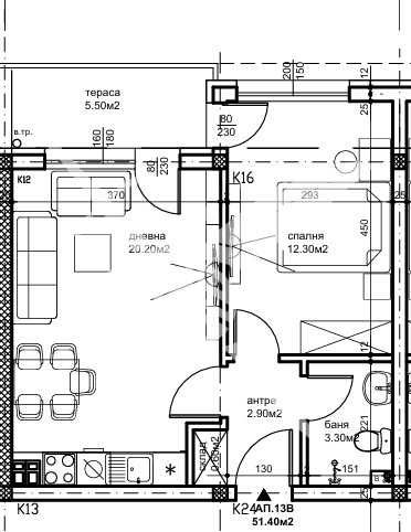 Двустаен апартамент в Пловдив, Беломорски - 60 кв.м за 1102 €/кв.м - Снимка #1