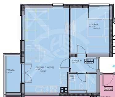 Двустаен апартамент в Пловдив, Христо Смирненски - 74 кв.м за 613 €/кв.м - Снимка #1