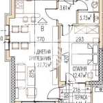 Дава се под наем Двустаен апартамент в Пловдив, Остромила - 70 кв.м за 81029 € - Снимка #1
