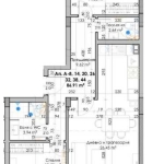 Тристаен апартамент в Пловдив, Кючук Париж - 103 кв.м за 885 €/кв.м - Снимка #1