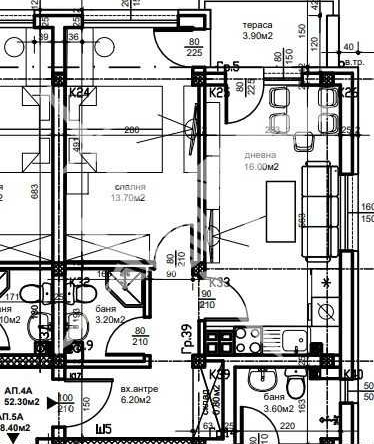 Двустаен апартамент в Пловдив, Остромила - 59 кв.м за 936 €/кв.м - Снимка #1