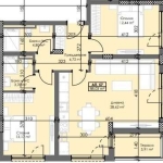 Тристаен апартамент в Пловдив, Тракия - 103 кв.м за 1086 €/кв.м - Снимка #1