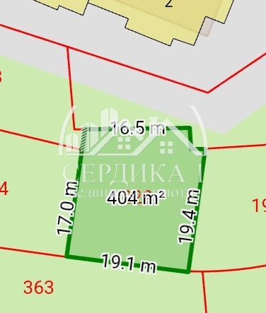 Парцел в Благоевград, Бялата висота - 404 кв.м за 86 €/кв.м - Снимка #1