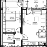 Двустаен апартамент в Пловдив, Беломорски - 67 кв.м за 1092 €/кв.м - Снимка #1