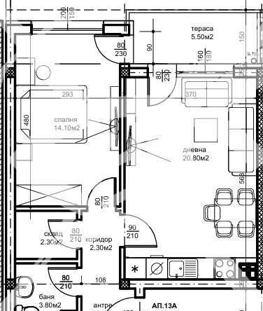 Двустаен апартамент в Пловдив, Беломорски - 67 кв.м за 1092 €/кв.м - Снимка #1