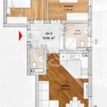 Тристаен апартамент в Пловдив, Кючук Париж - 73 кв.м за 1444 €/кв.м - Снимка #1