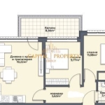 Тристаен апартамент в Варна, Аспарухово - 75 кв.м за 1507 €/кв.м - Снимка #1