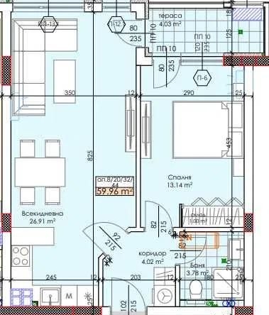 Двустаен апартамент в Пловдив, Тракия - 71 кв.м за 934 €/кв.м - Снимка #1