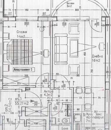 Двустаен апартамент в София, Люлин 2 - 66 кв.м за 1644 €/кв.м - Снимка #1