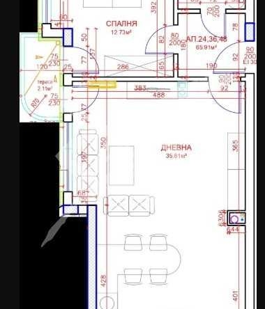 Двустаен апартамент в Бургас, Меден рудник - зона А - 65 кв.м за 1000 €/кв.м - Снимка #1
