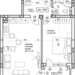 Двустаен апартамент в Пловдив, Остромила - 63 кв.м за 640 €/кв.м - Снимка #1