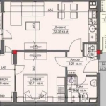 Двустаен апартамент в Бургас, Меден рудник - зона Б - 65 кв.м за 1257 €/кв.м - Снимка #1